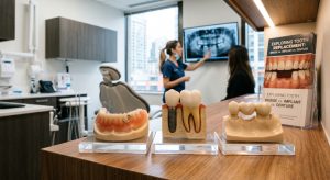 Bridge vs implant vs denture models compared